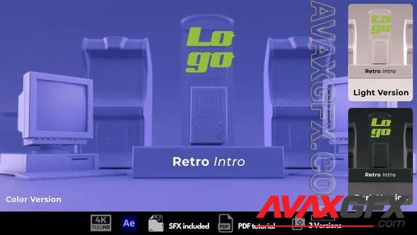 Retro Logo 51230934 Videohive