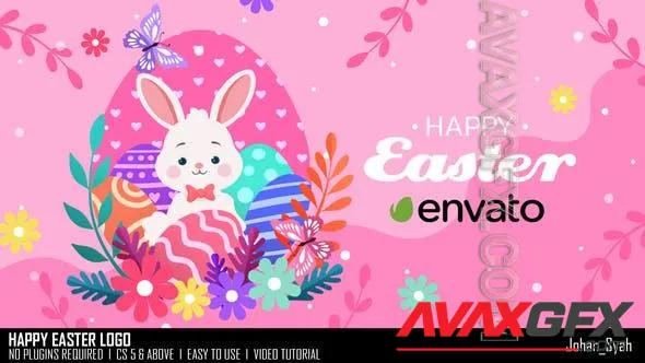 Happy Easter Logo 51120054 Videohive