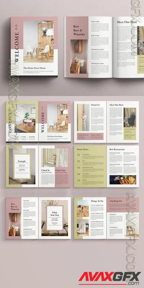 Welcome Book Template