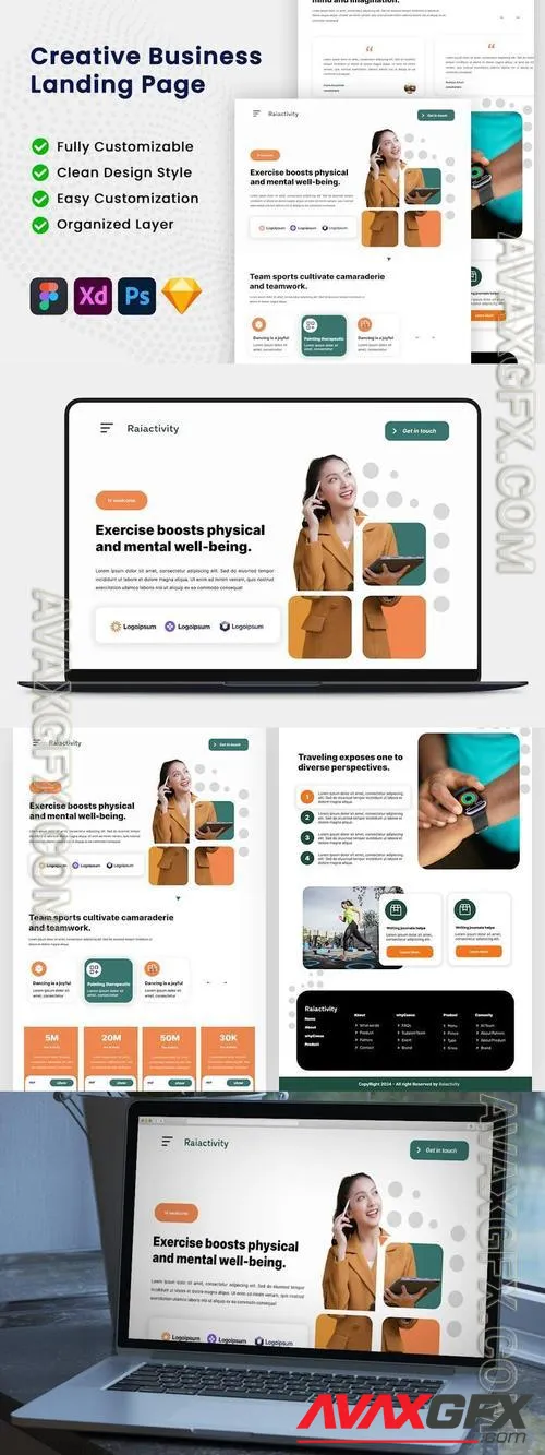 Creative Business Landing Page