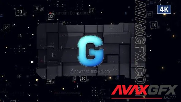 4K Technology Logo Reveal