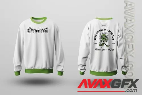 Crewneck Sweatshirt Mockups