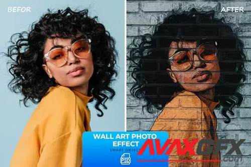 Wall Art Photo Effect - NSJEC4M