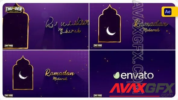 Ramadan And Eid Greetings Intro 51076395 Videohive