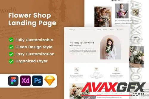 Floase - Flower Shop Landing Page