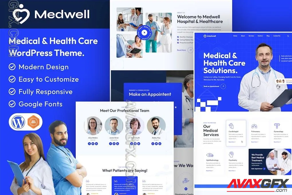 Medwell | Medical & Health Care WordPress Theme