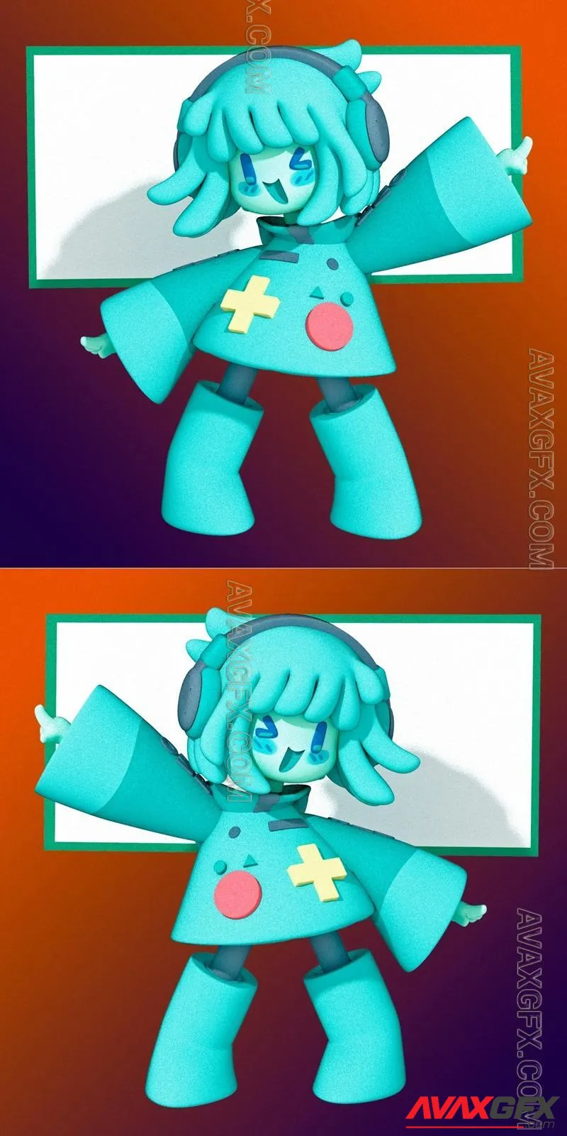 Bmo From Adventure Time Dazzens Redesign - STL 3D Model