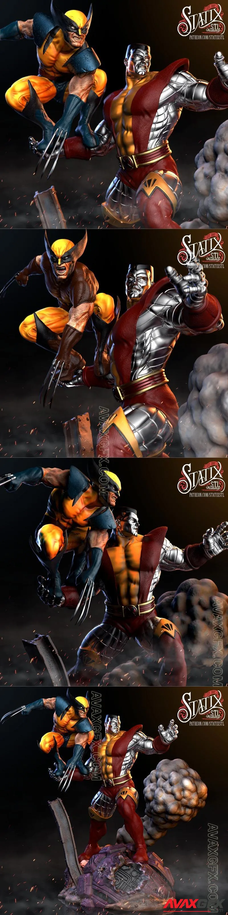 Statix - Fastball - STL 3D Model