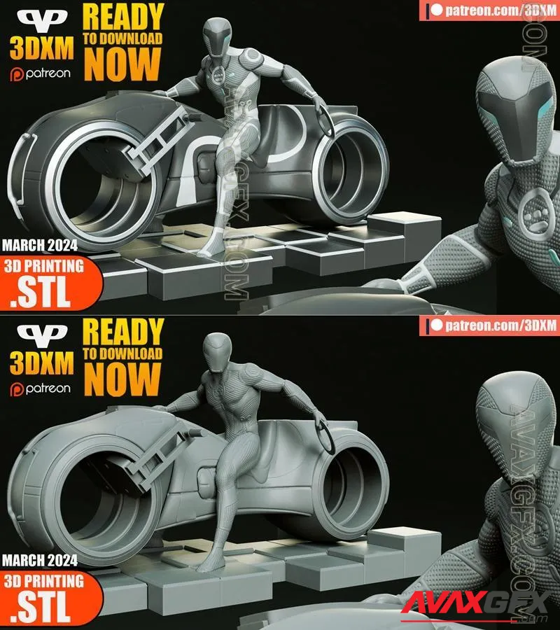 Tron Legacy - STL 3D Model