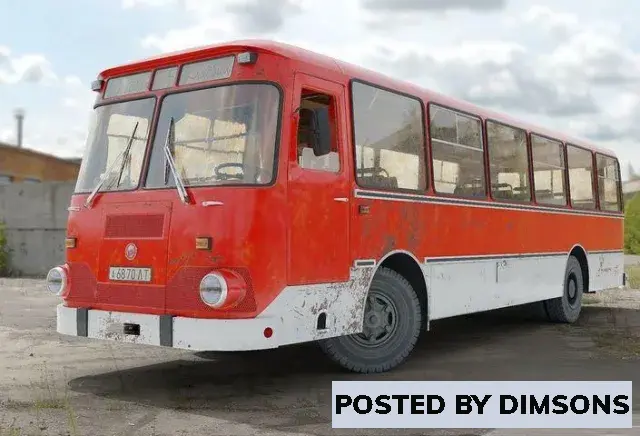 Vehicles, cars Bus LiAZ-677  - 3D Model