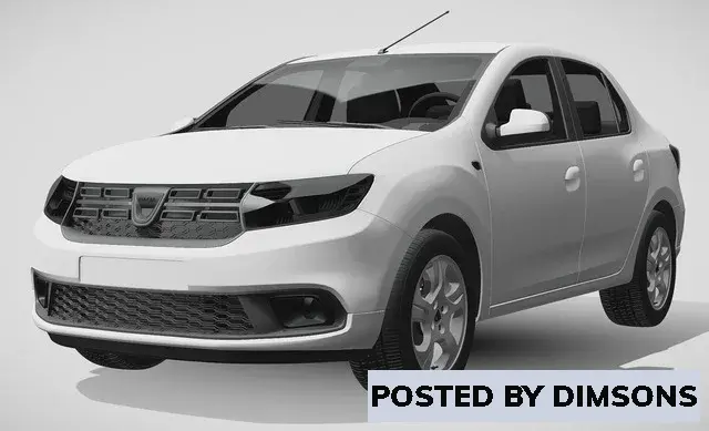 Vehicles, cars Dacia Logan 2019  - 3D Model