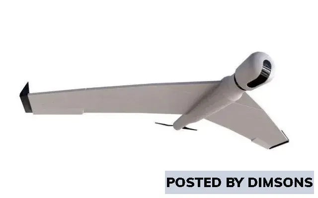 Aircraft Drone ZALA 421-16E - 3D Model