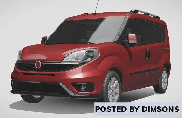 Vehicles, cars Fiat doblo 152 2015  - 3D Model