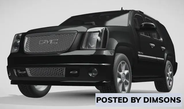 Vehicles, cars Gmc yukon denali flexfue  - 3D Model