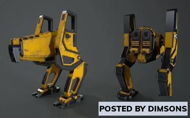Robots Heavy Duty Mech  - 3D Model