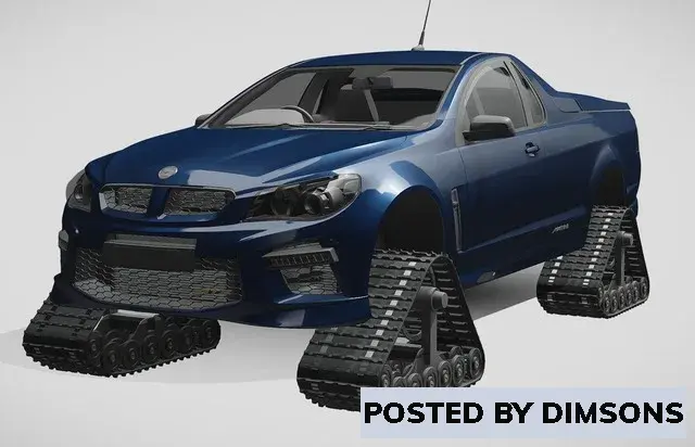Vehicles, cars Hsv gts maloo crawler 2017  - 3D Model