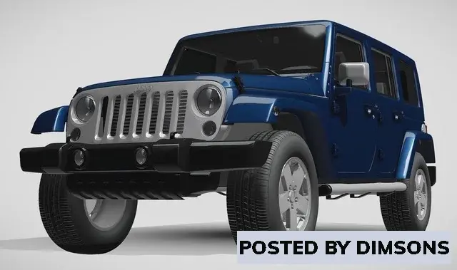 Vehicles, cars Jeep wrangler unlimited envi  - 3D Model