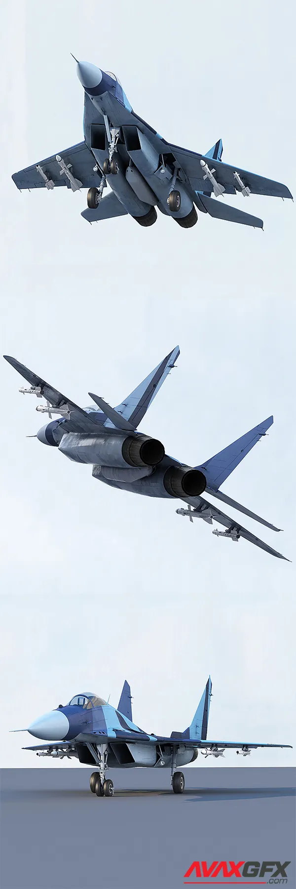 MiG-29 3D Model