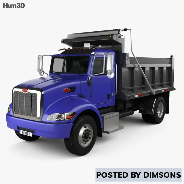 Vehicles, cars Peterbilt 340 Dump Truck 2009