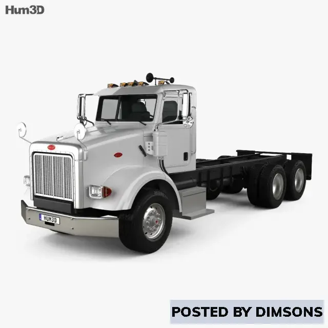 Vehicles, cars Peterbilt 357 DayCab Chassis Truck 2006