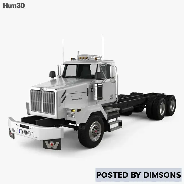 Vehicles, cars Western Star 4900 SB Day Cab Chassis Truck 2008