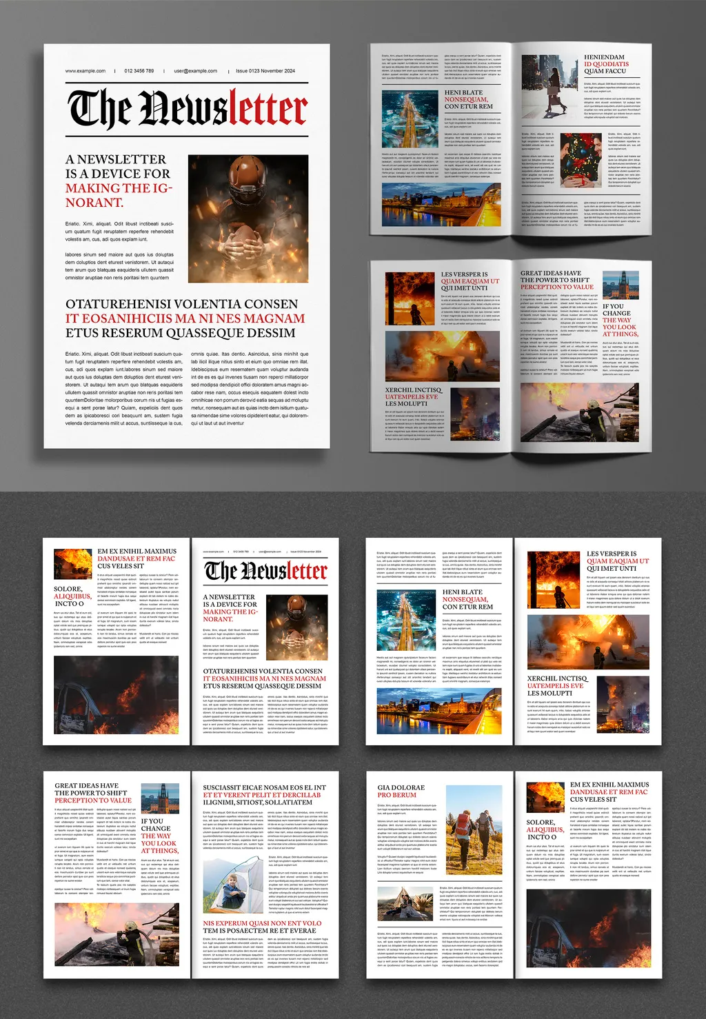 Adobestock - Classic Newspaper Template 718545606