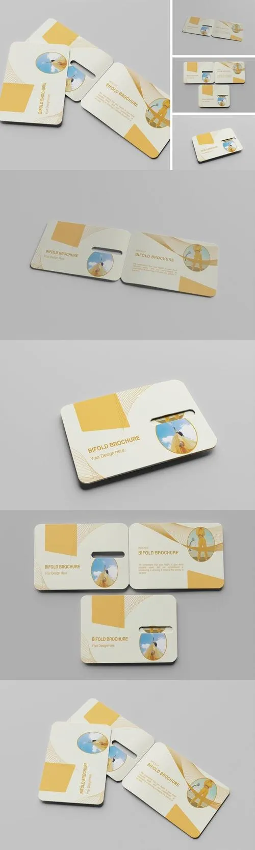 Bifold Brochure Mockup