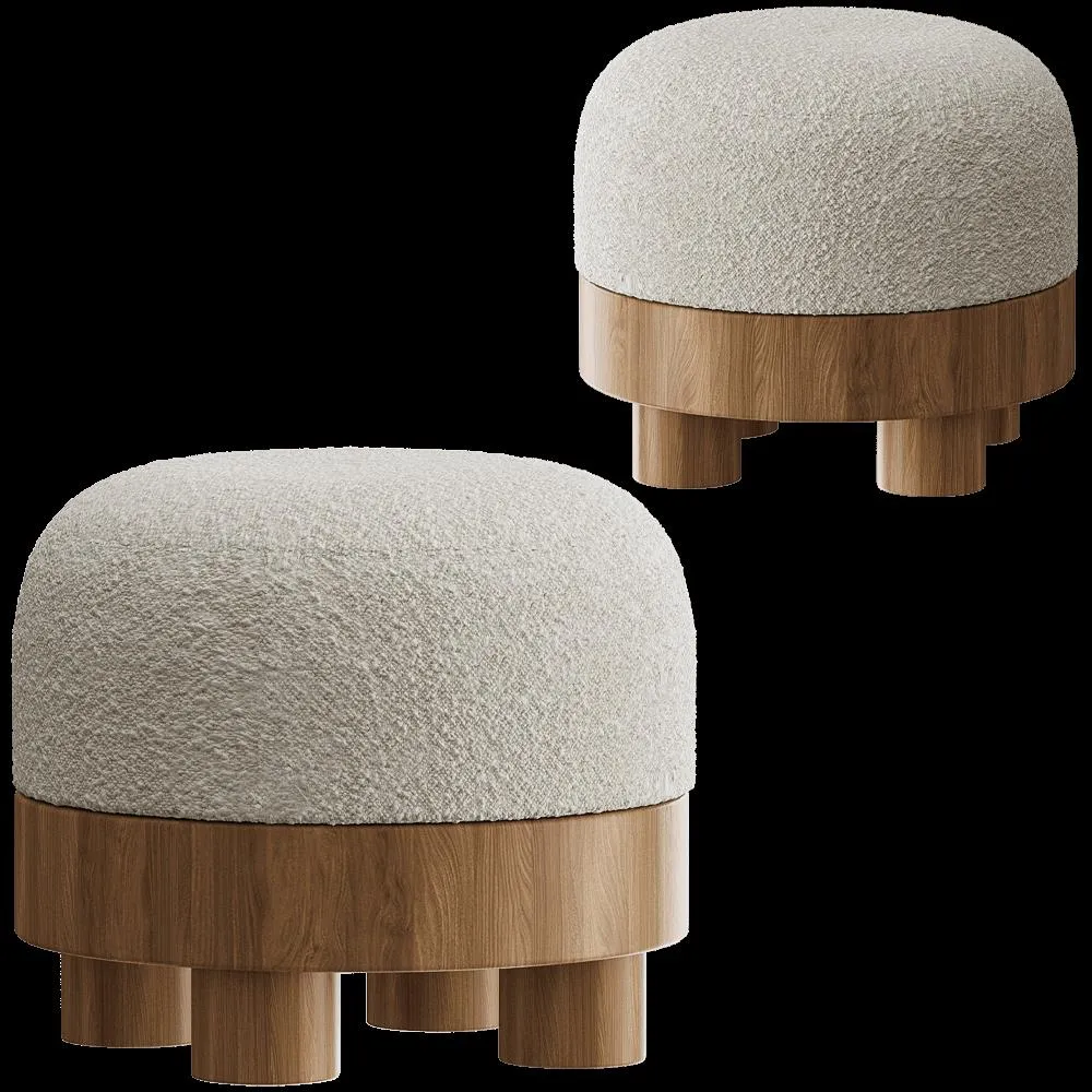 Pouf Gizmo 3D Model