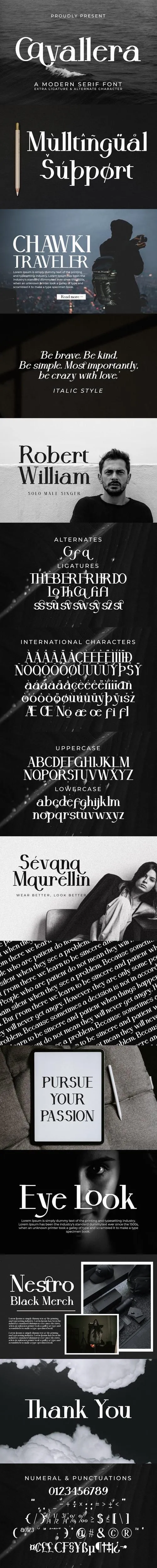 Cavallera Font