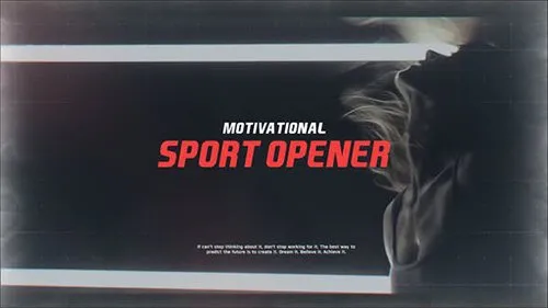 Motivational Sport Opener 24585998