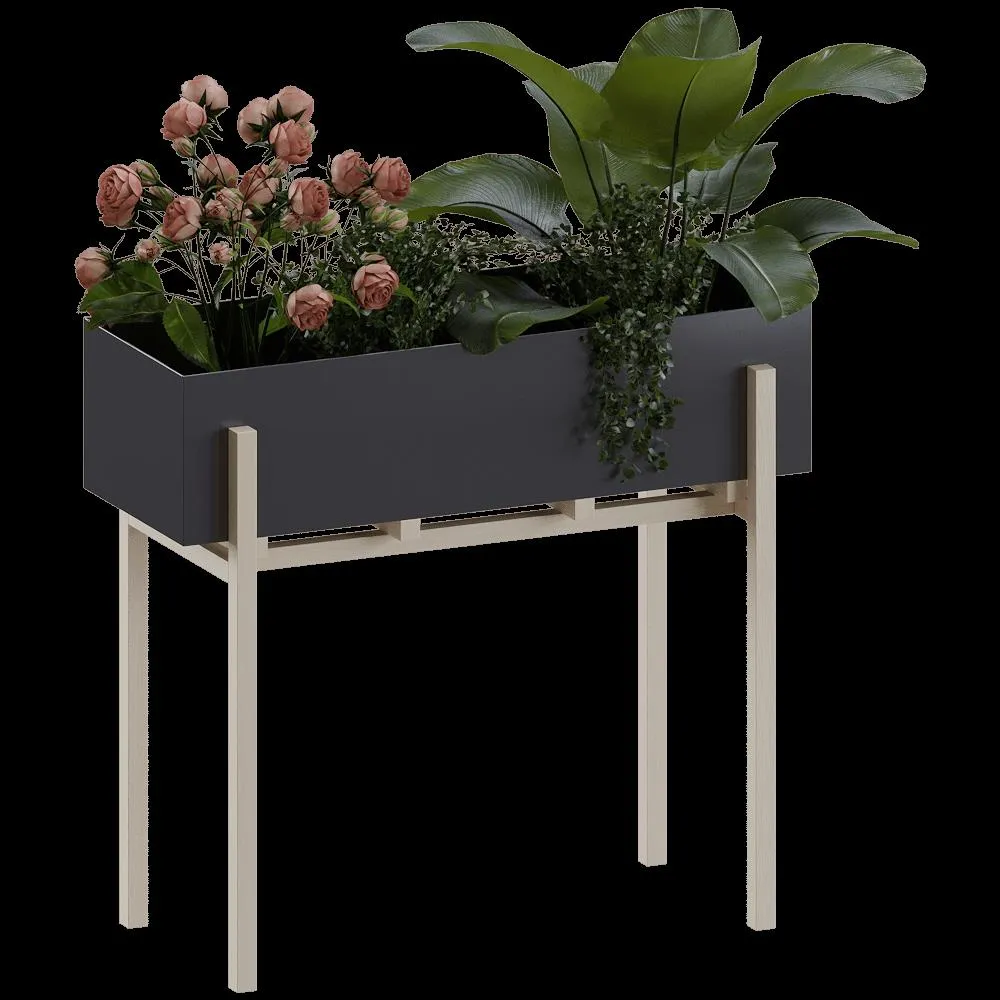 Botanic Stand & Pedestal 3D Model