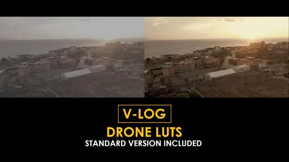 V-Log Drone and Standard LUTs 51434329 Videohive