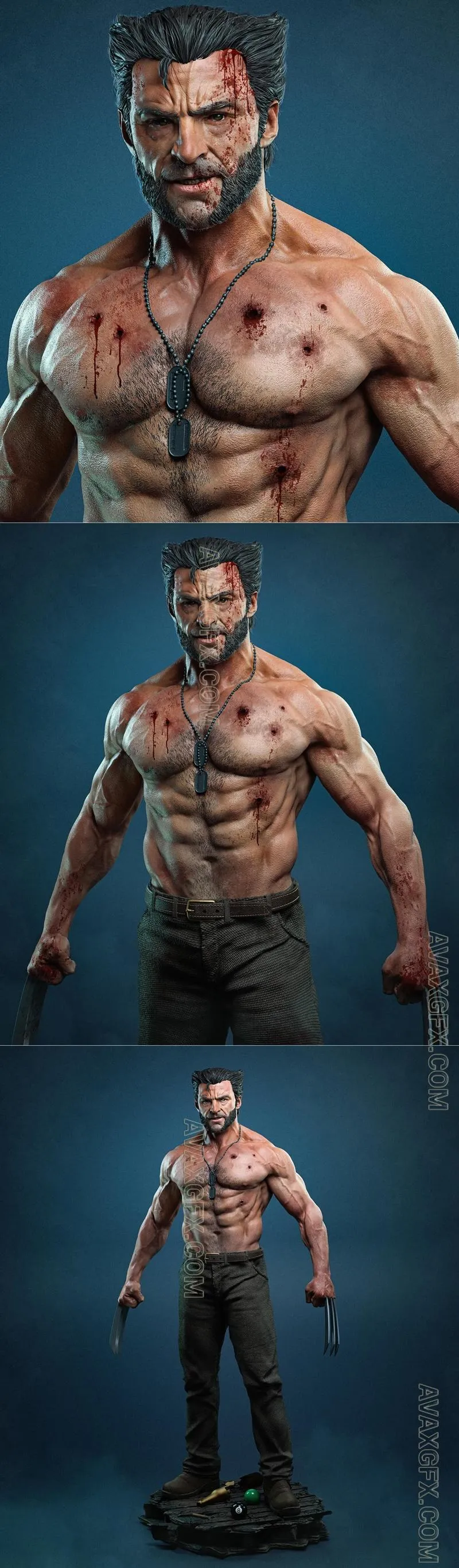 Wolverine - STL 3D Model