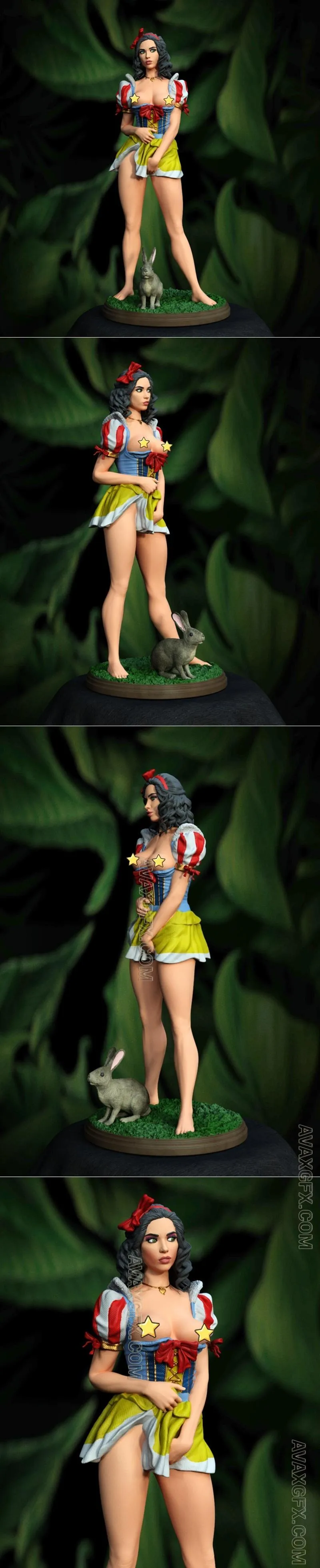 Exclusive - Snowwhite - STL 3D Model