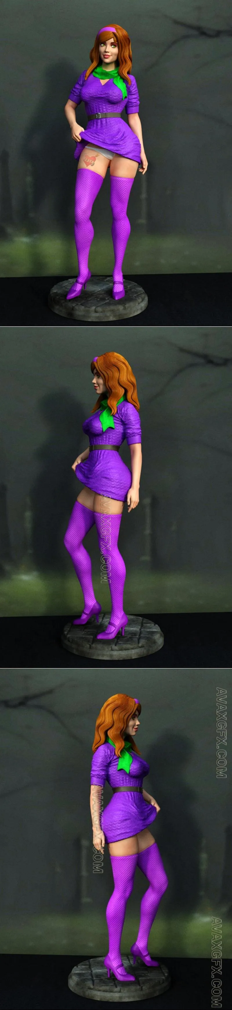 Exclusive - Daphne - STL 3D Model