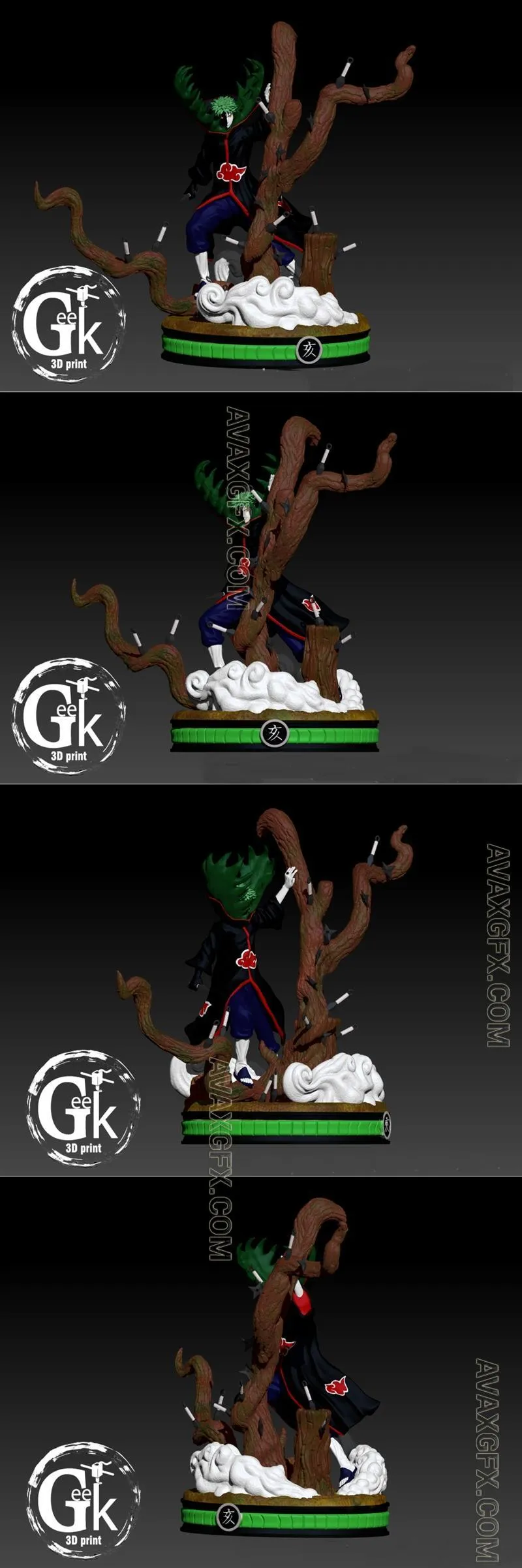 Fan Art Zetsu - STL 3D Model