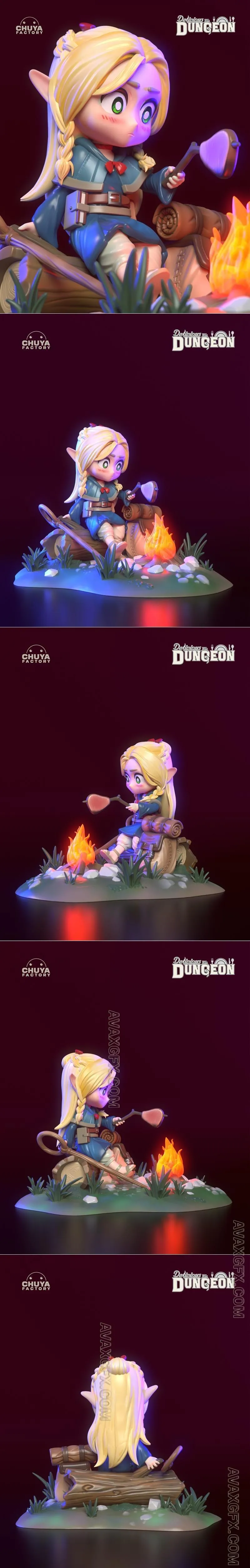 Chuya Factory - Marcille Chibi - STL 3D Model