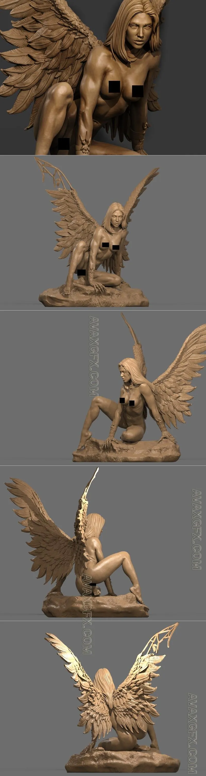 Ca 3d Studios - Fawal NSFW Version - STL 3D Model