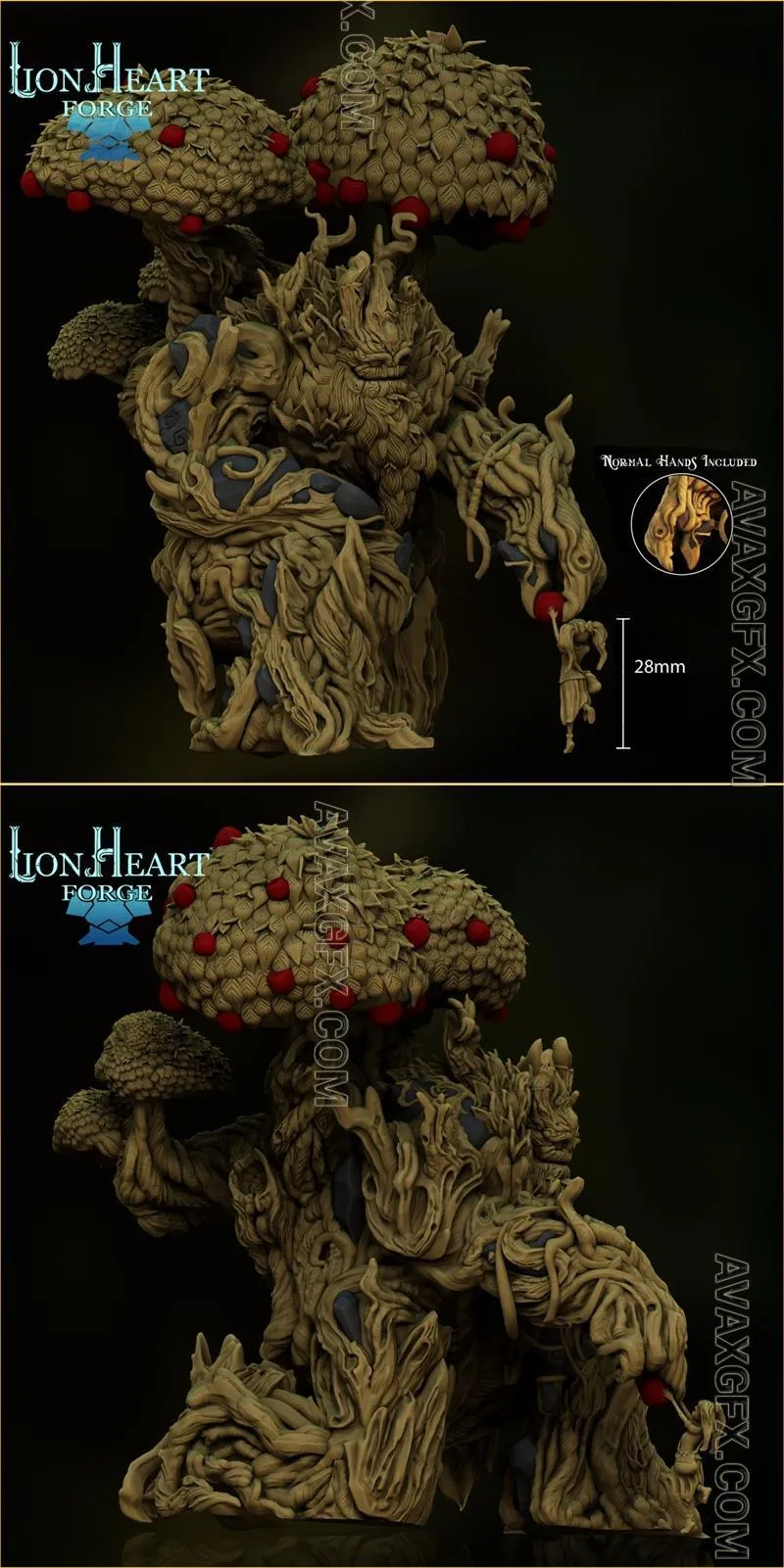 Holy tree Avatar - STL 3D Model
