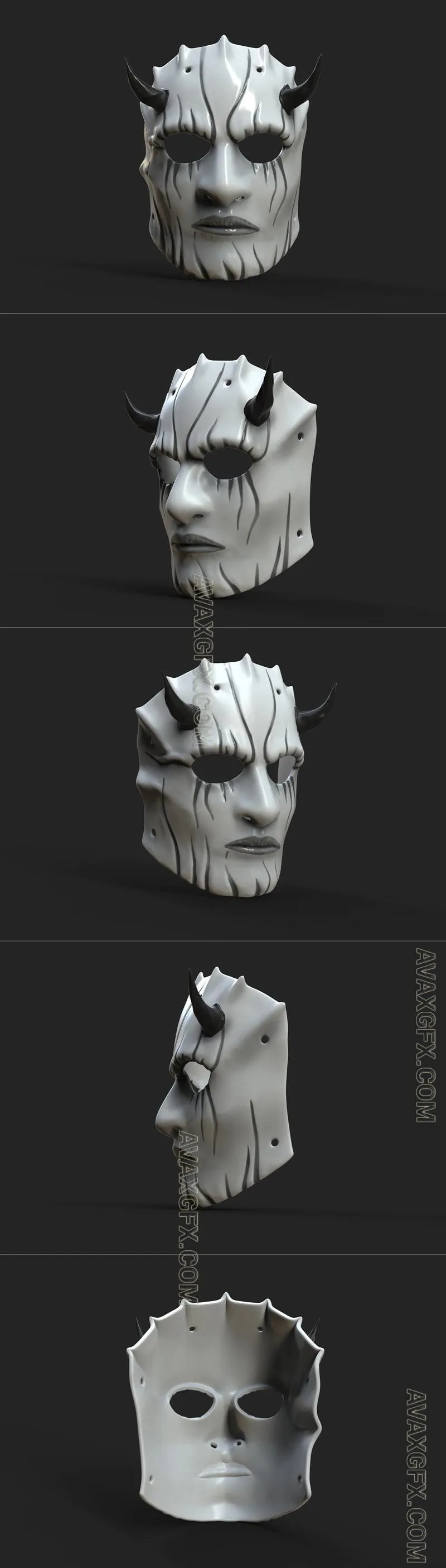 AEW Devil Mask - STL 3D Model