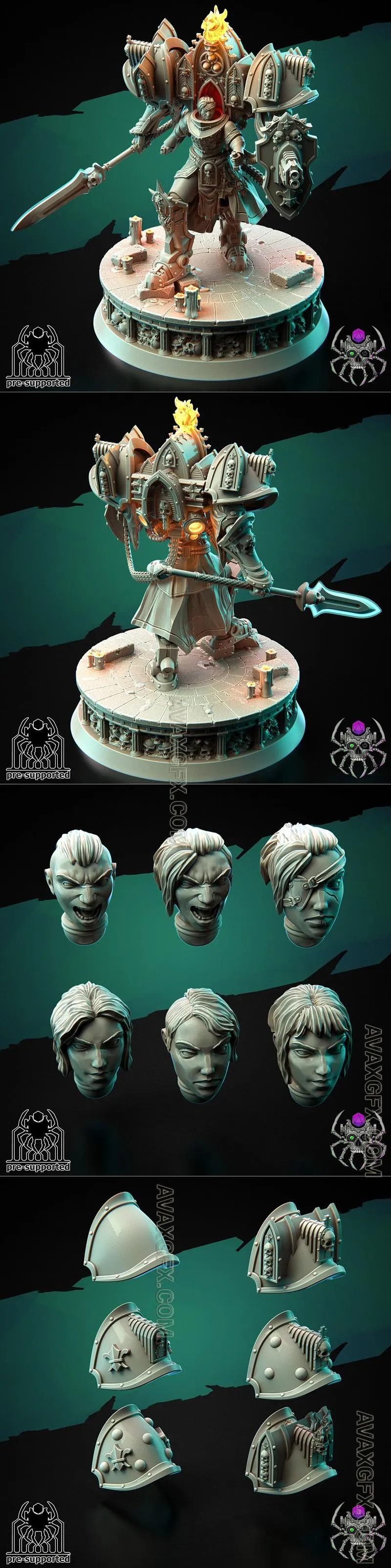Widow Demon Slayer - STL 3D Model