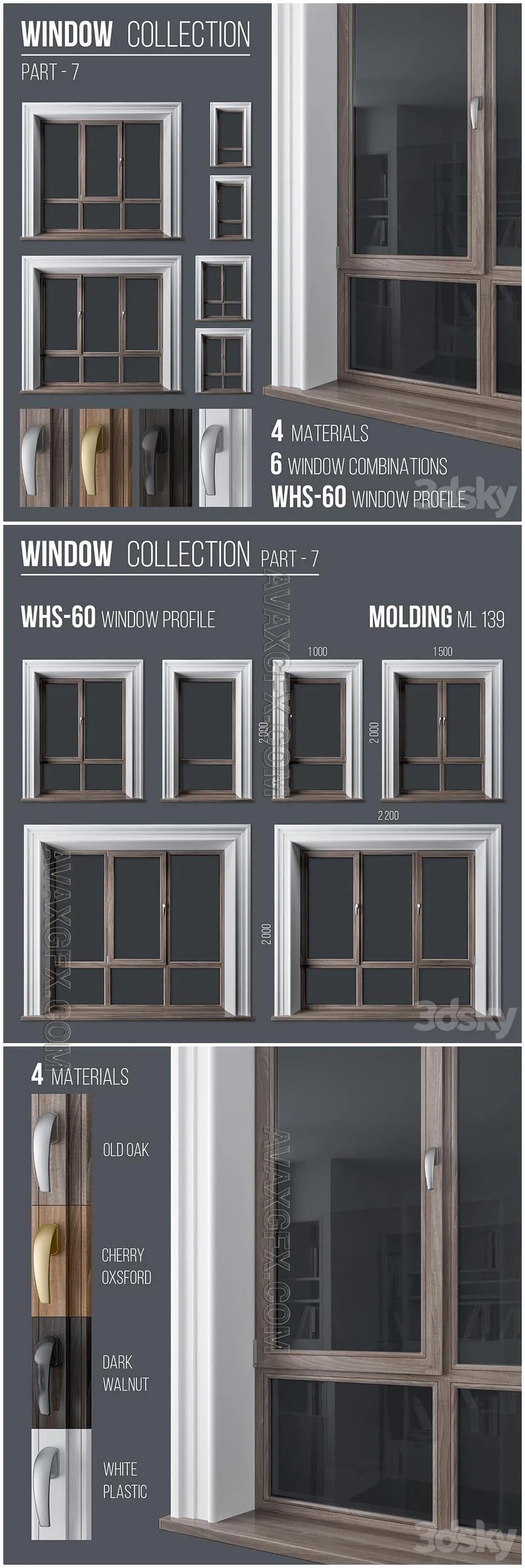 Window Collection Part 7 - 3D Model