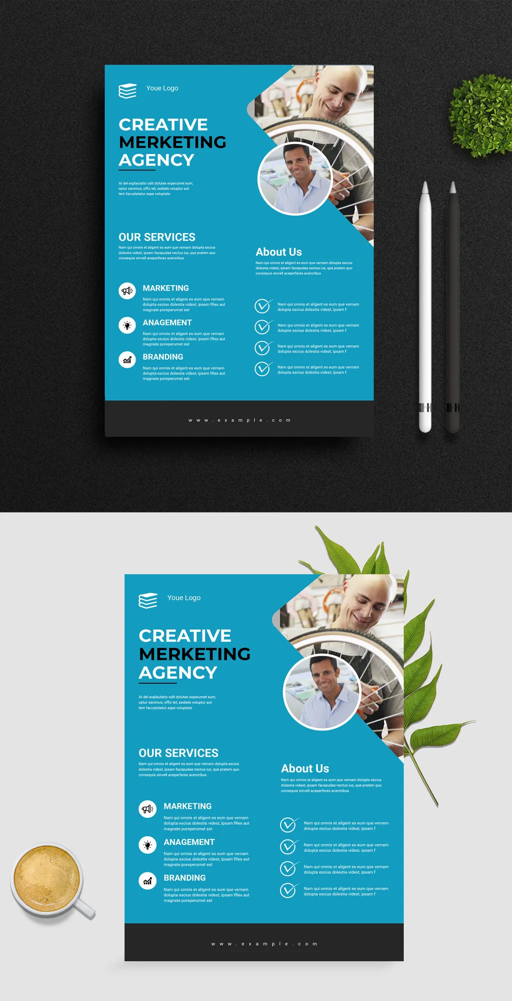 Adobestock - Business Flyer 714742914