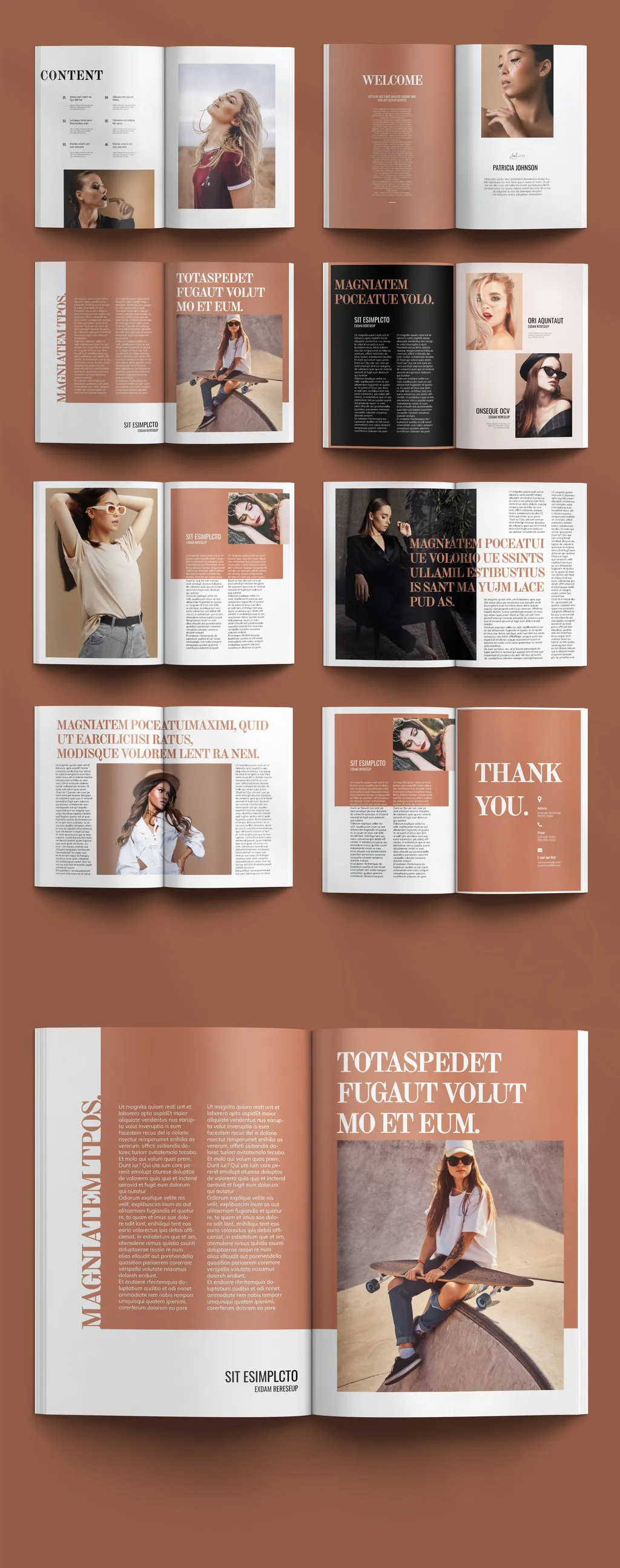 Adobestock - Magazine Layout 714758430