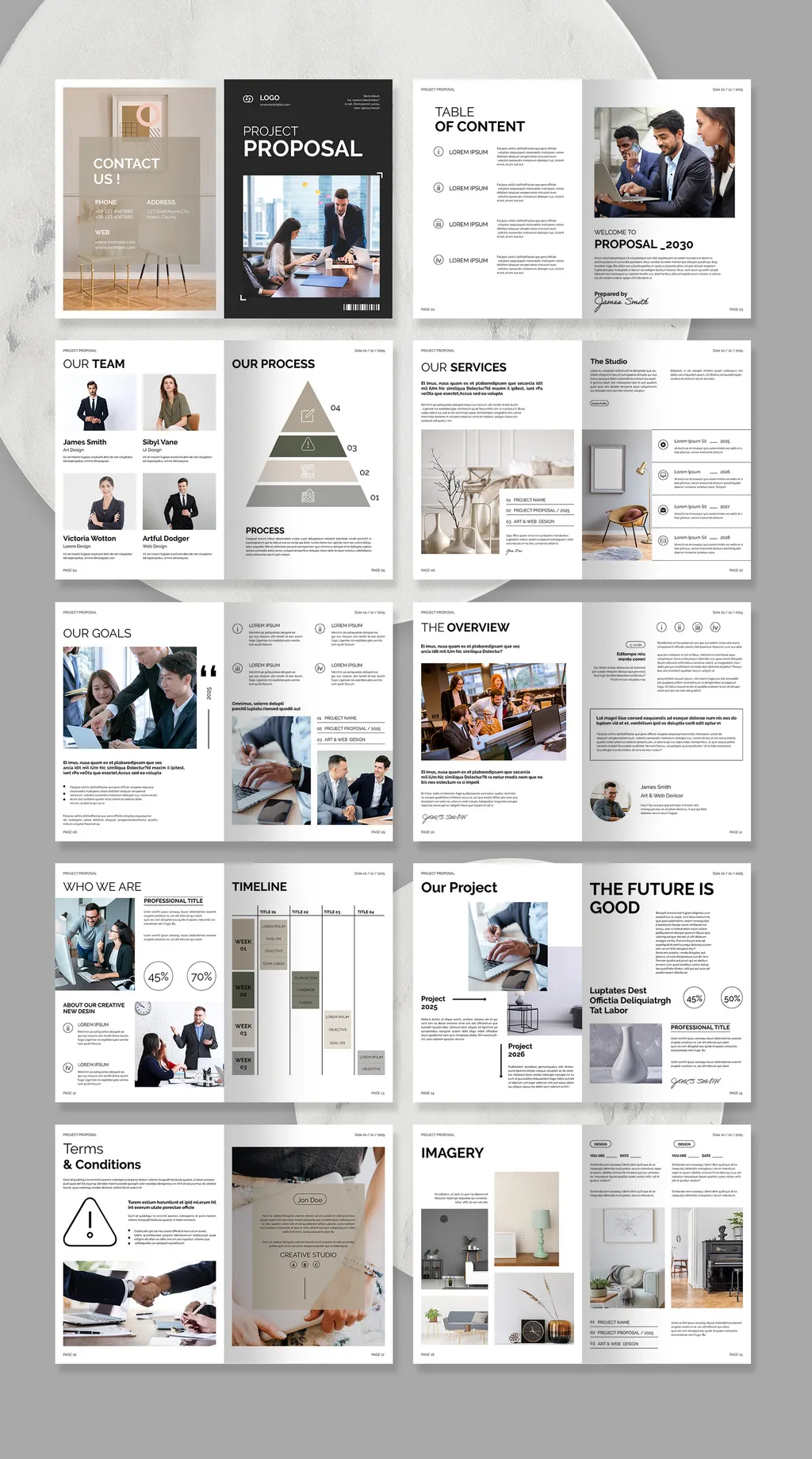 Adobestock - Project Proposal Template 714748055