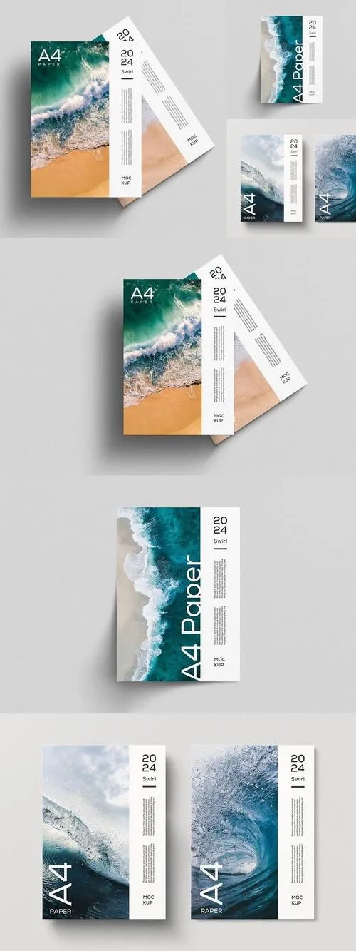 A4 Flyer Mockup