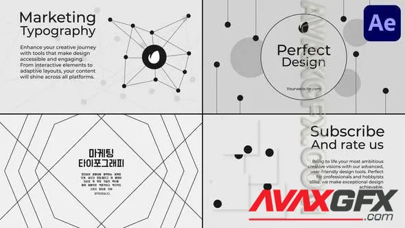 Marketing Typography for After Effects 51469809 Videohive