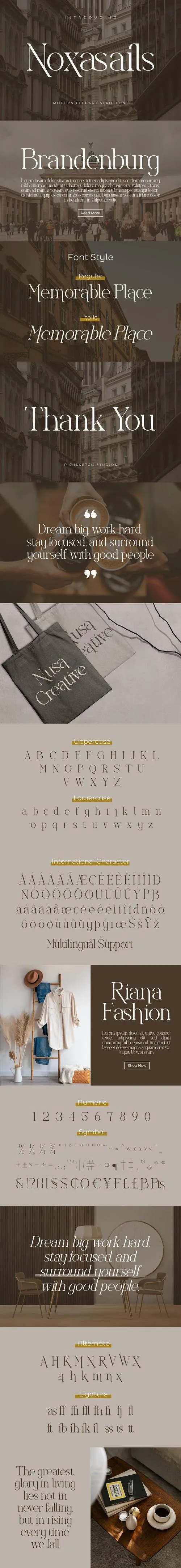 Noxasails Font