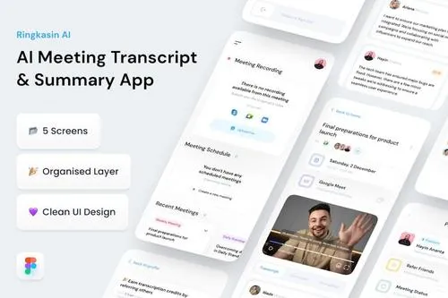 AI Meeting Transcript & Summary App