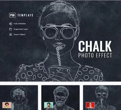 Chalk Photo Effect - DMCUDV2